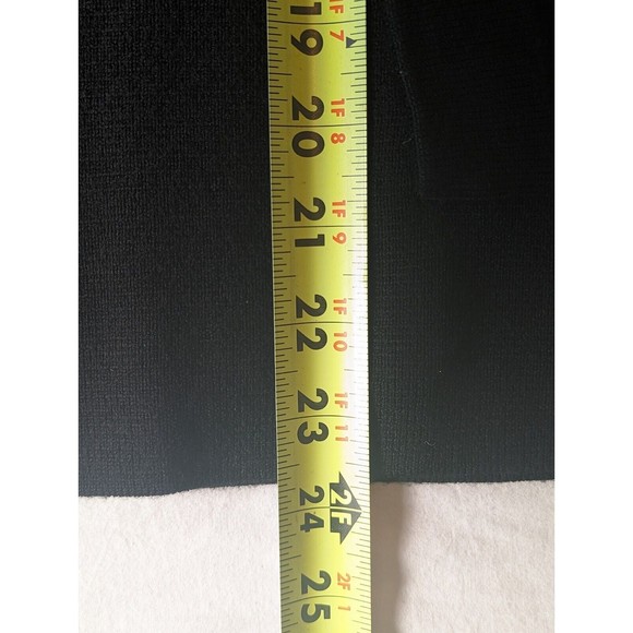 Talbots Sweater Womens Small Merino Wool Cardigan Black Button‎ Up Pockets Soft - Picture 8 of 9